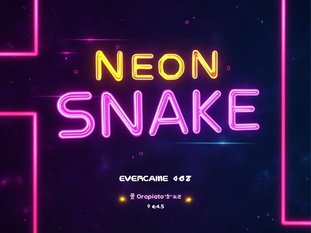 霓虹贪吃蛇 / Neon Snake
